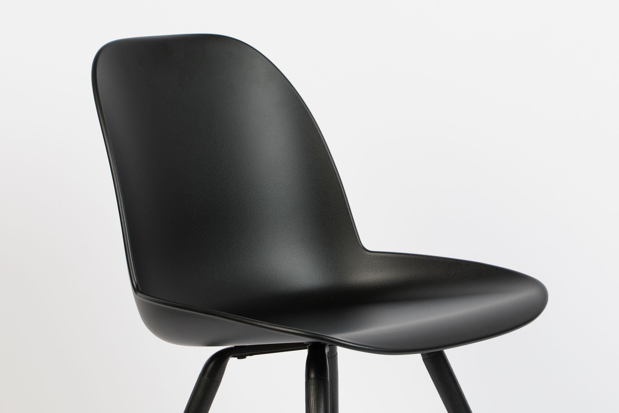Zuiver Set of 2 Albert Kuip All Black Dining Chair